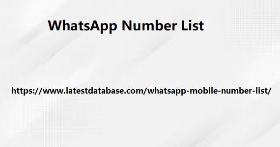 WhatsApp Number List