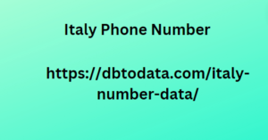 Italy Phone Number