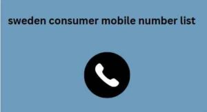 sweden consumer mobile number list