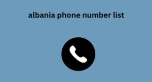 albania phone number list