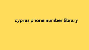 cyprus phone number library