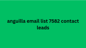 anguilla email list 7582 contact leads