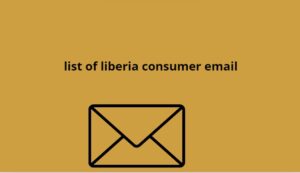 list of liberia consumer email