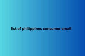 list of philippines consumer email