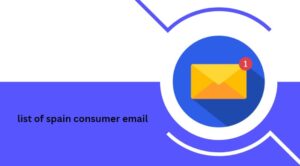 list of spain consumer email