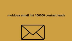 moldova email list 100000 contact leads