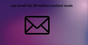 usa email list 30 million contact leads