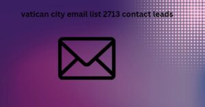 vatican city email list 2713 contact leads